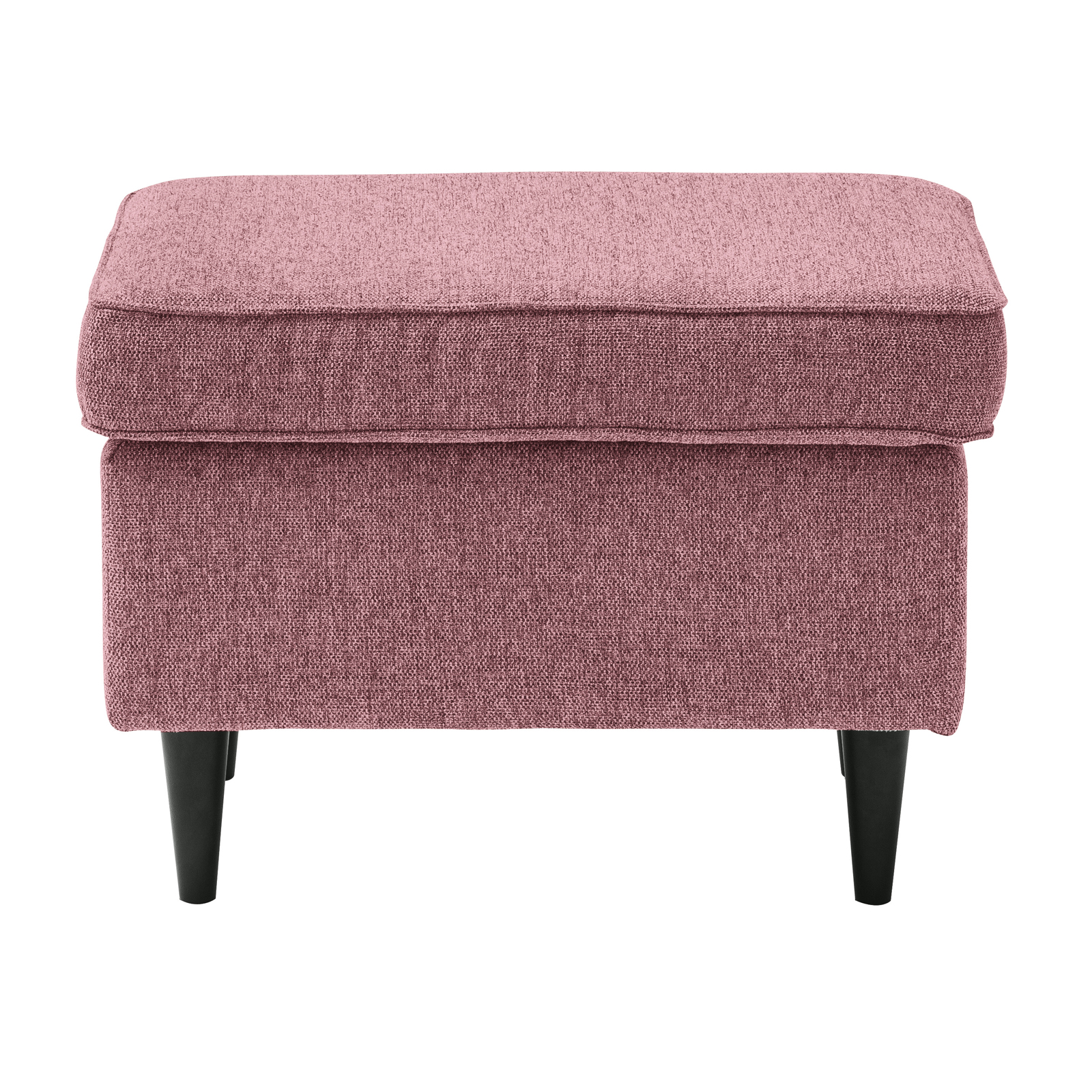 Hocker - rosa - Webstoff