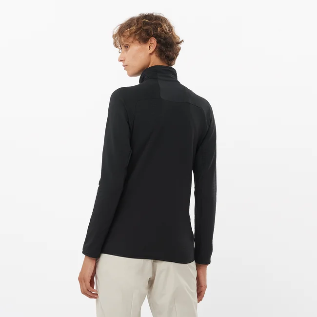 ESSENTIAL LIGHTWARM  Midlayer-Jacke mit halbem Reißverschluss Damen