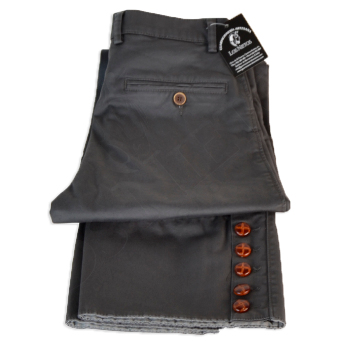 Calças Montero Clássicas (Adulto) | Cinza Carvão | Equipamento para Cavalos | Los Nietos Saddlery | Tradição Artesanal