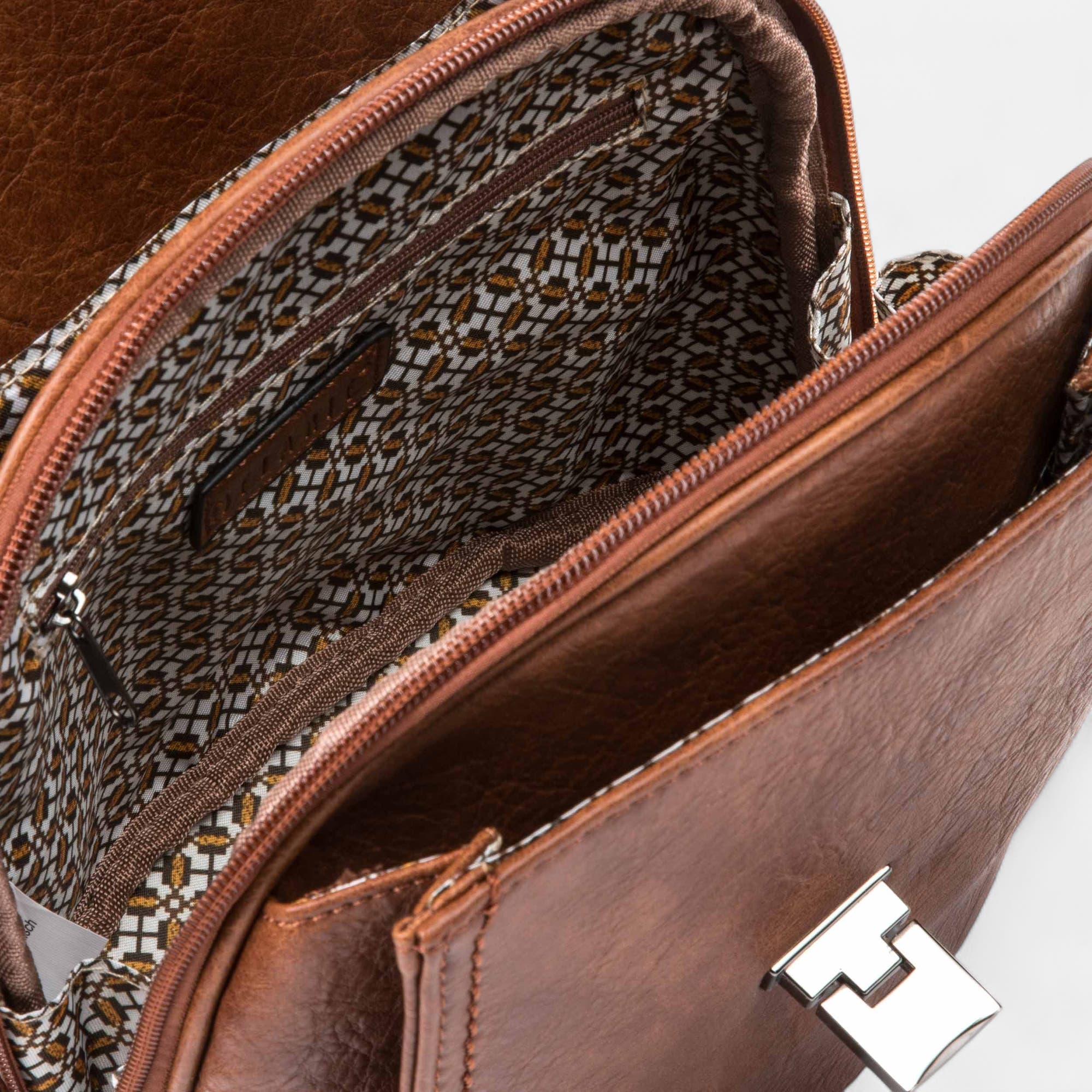 Sac à dos cognac
