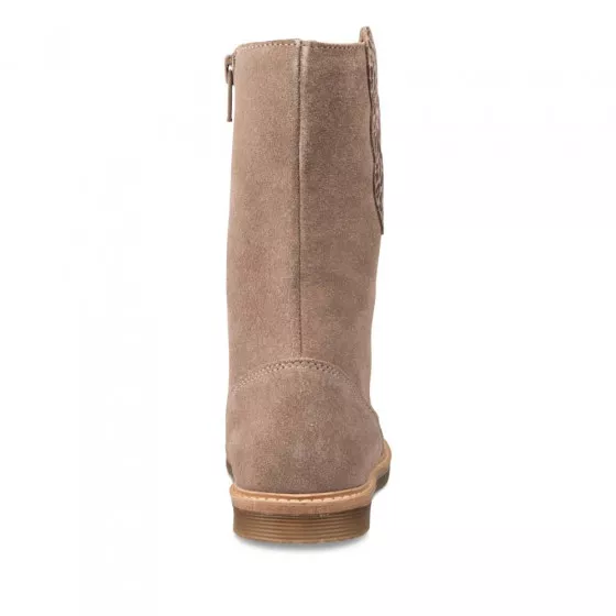 Bottes TAUPE LOVELY SKULL CUIR
