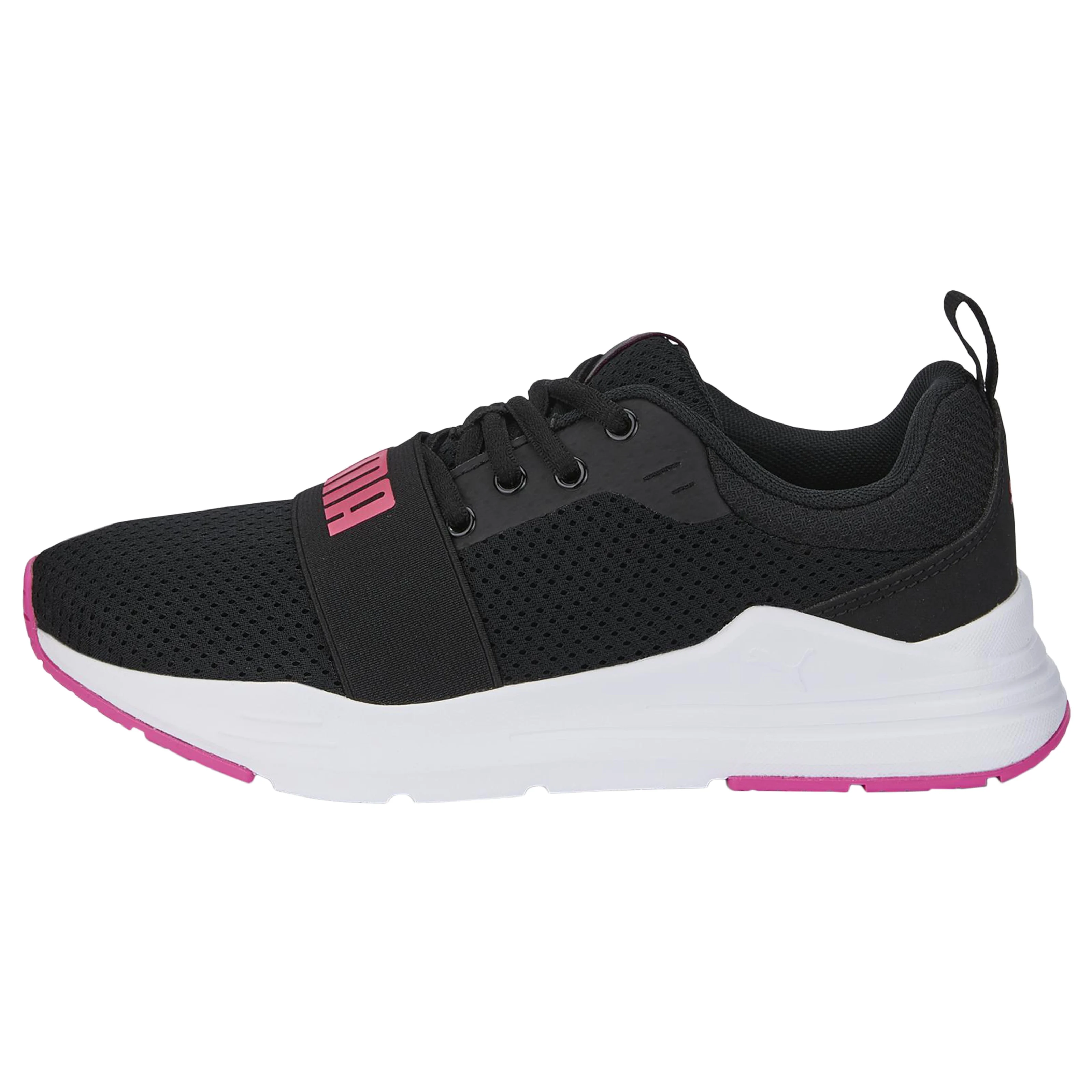 Basket à lacets juniorwired run | Noir