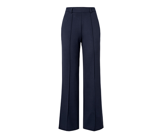 Jerseyhose mit Biese, dunkelblau