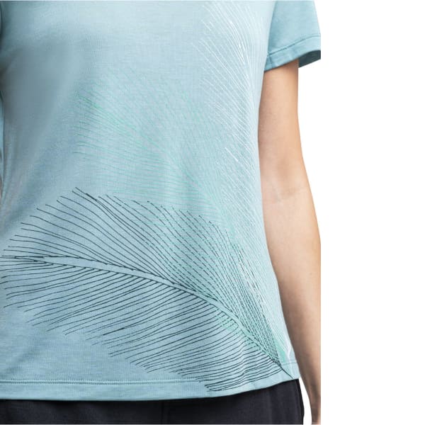 T-shirt randonnée ICEBREAKER W MERINO CORE SS TEE CLOUD RAY