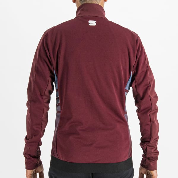Veste ski de fond SPORTFUL SQUADRA JKT RED WINE BLUE SEA