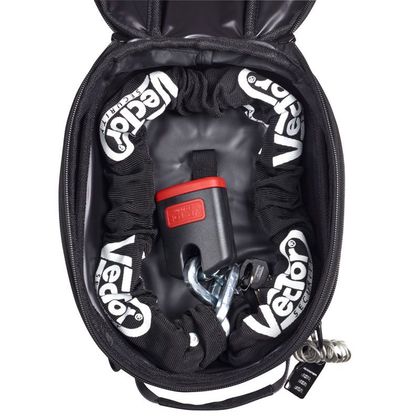 Sacoche de selle Bagster LOCKER (3.5 à 8.5 litres) Universel - Noir