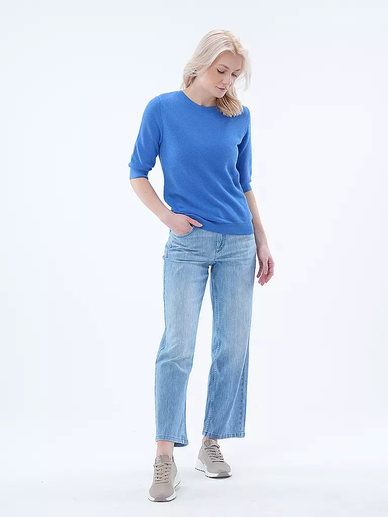 LANIUS Jeans Relaxed Fit 7/8 hellblau
