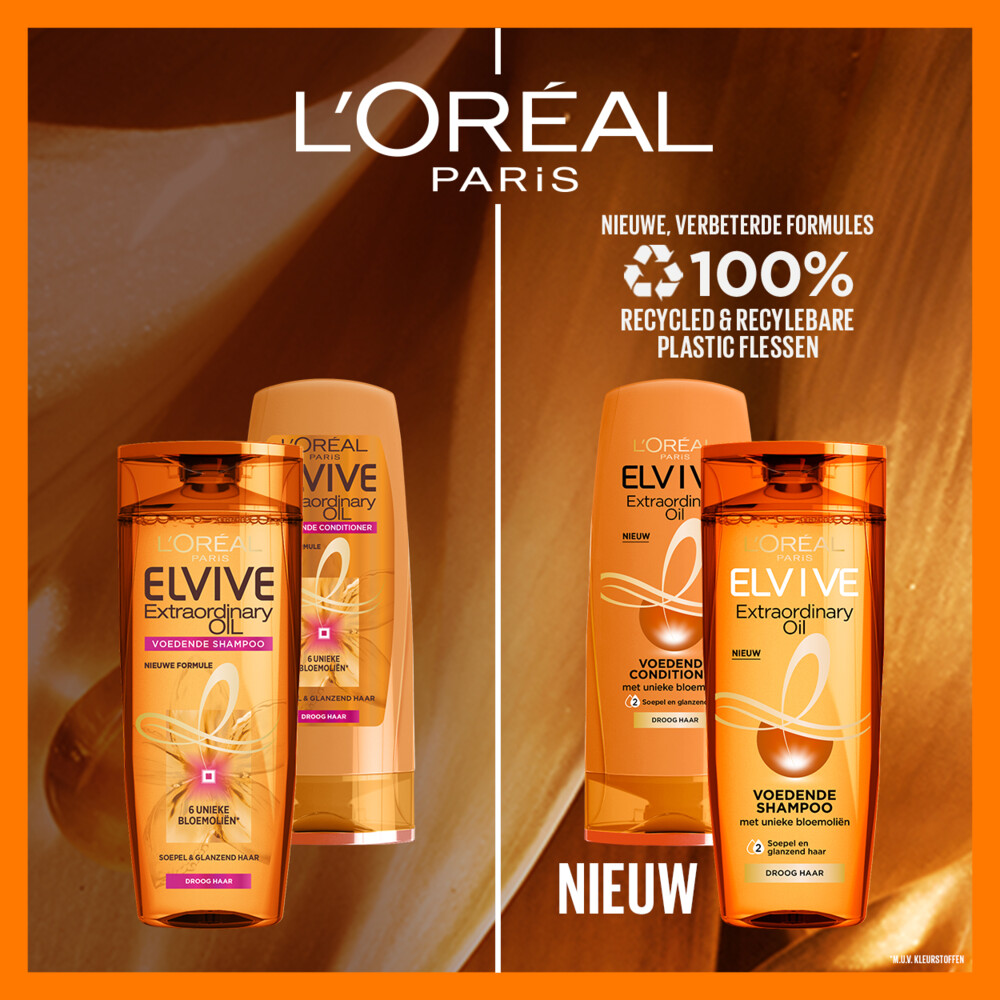 6x L'Oréal Elvive Extraordinary Oil Shampoo250 ml
