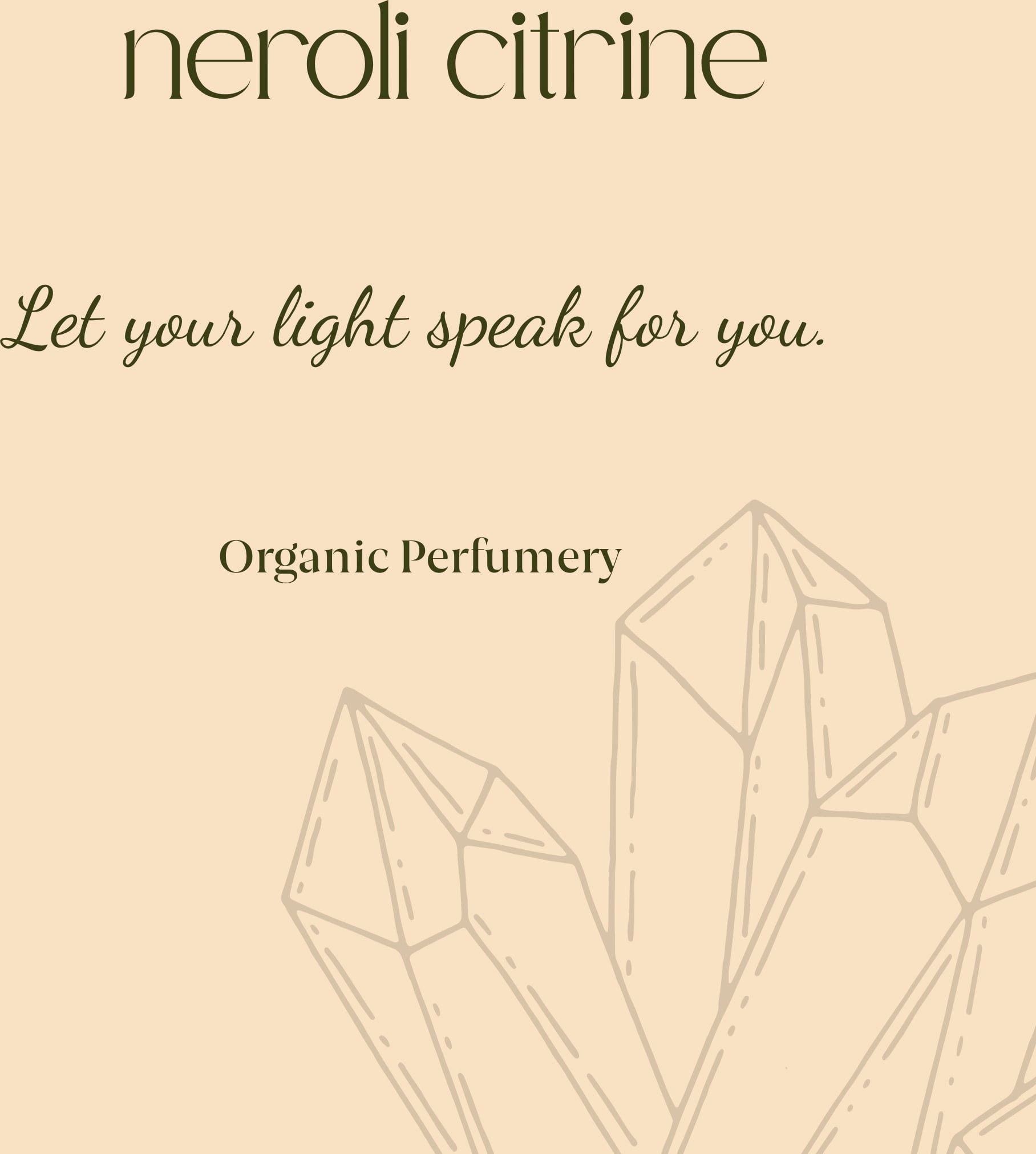 Jimmy Boyd  Neroli Citrine Organic Crystal Energy Perfume, 100 ml
