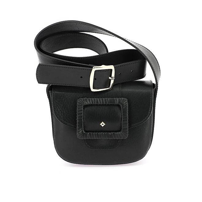 HERBERT FRERE SOEUR<br>Bolsa de ombro em couro LE JUNE