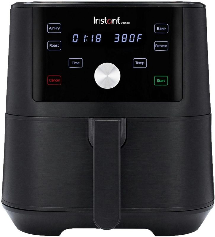 Instant - Vortex 6 - Airfryer - Zwart - 4-in-1 Functie