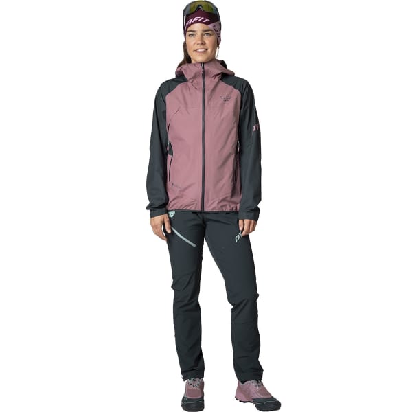Veste ski de randonnée DYNAFIT TRANSALPER GTX JKT W BLUEBERRY/MOKAROSA