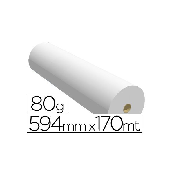 Navigator Rolo de Papel Plotter 80g 594mmx170m (PPC) - 1821178