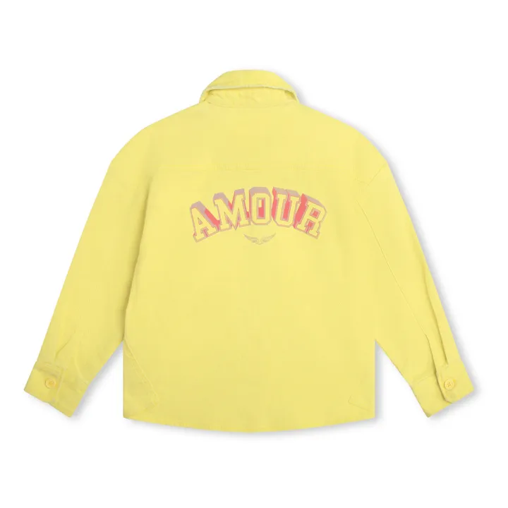 Zadig & Voltaire Veste Bonnie Over Sergé | Jaune