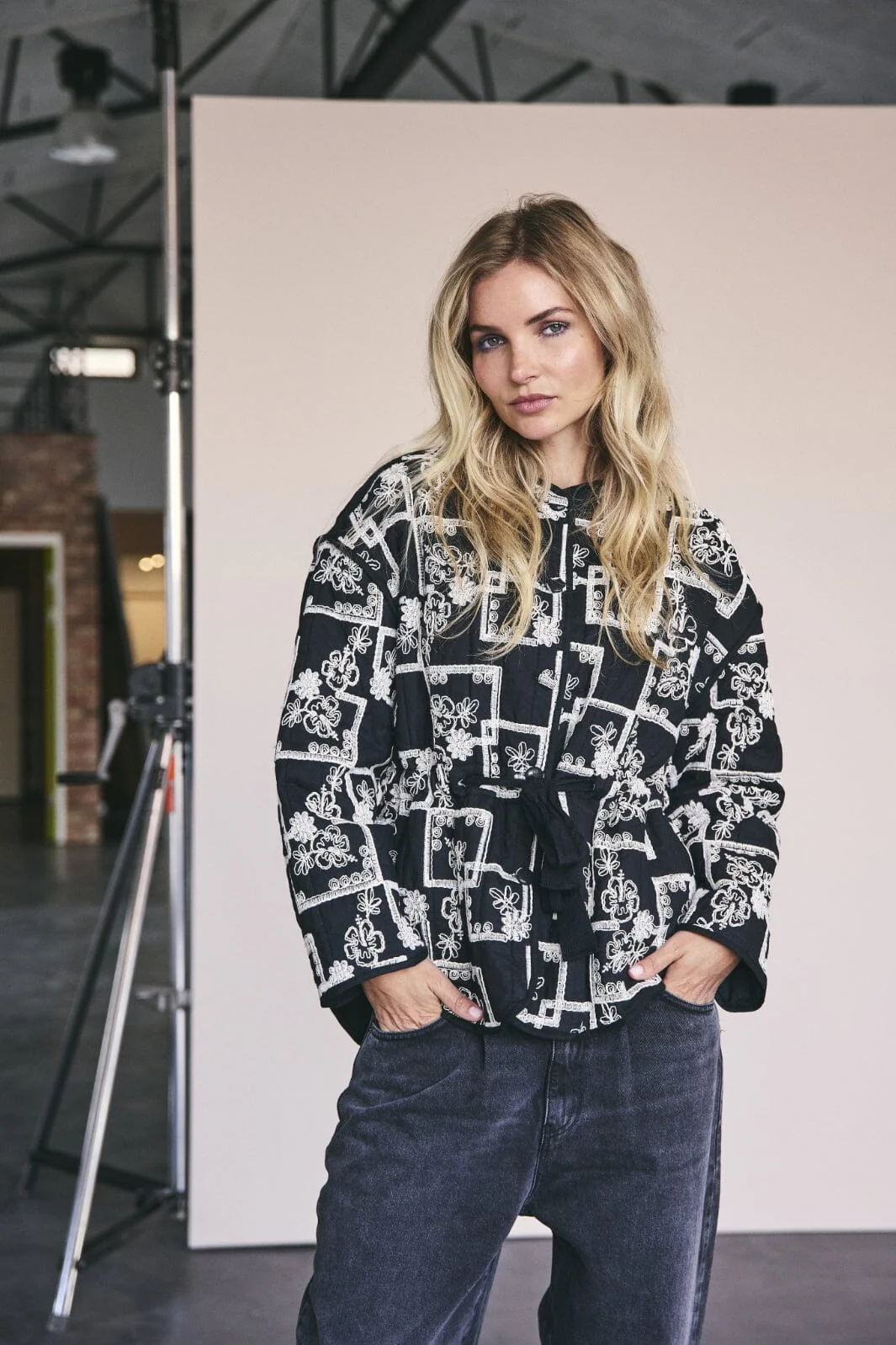 Co´Couture Embroiderycc Quilt Jacket 30282