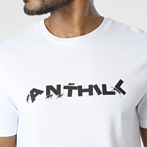 Tee Shirt Team Work Blanc Noir