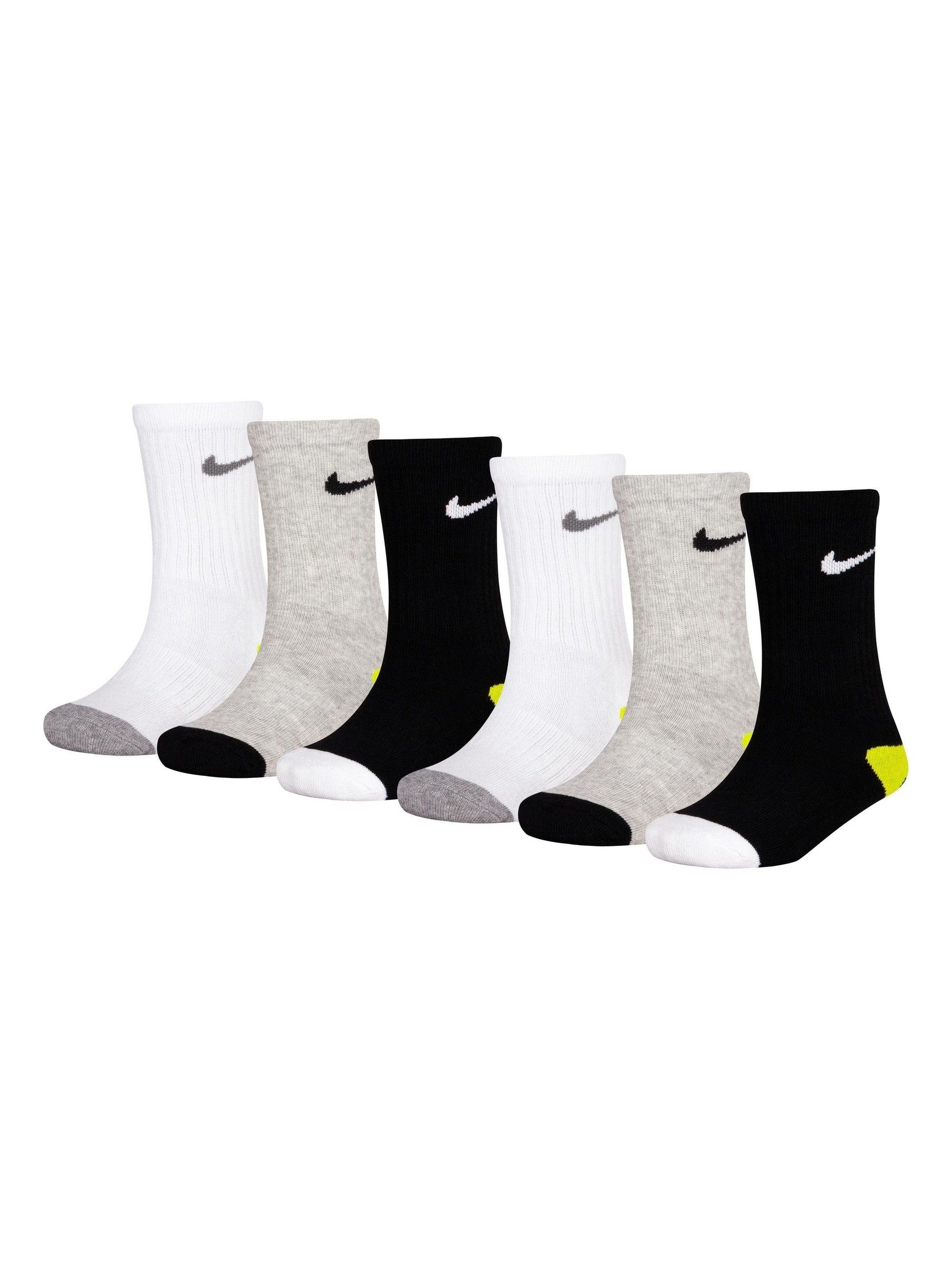 Nike Smiley Heel 6 Pack Socks
