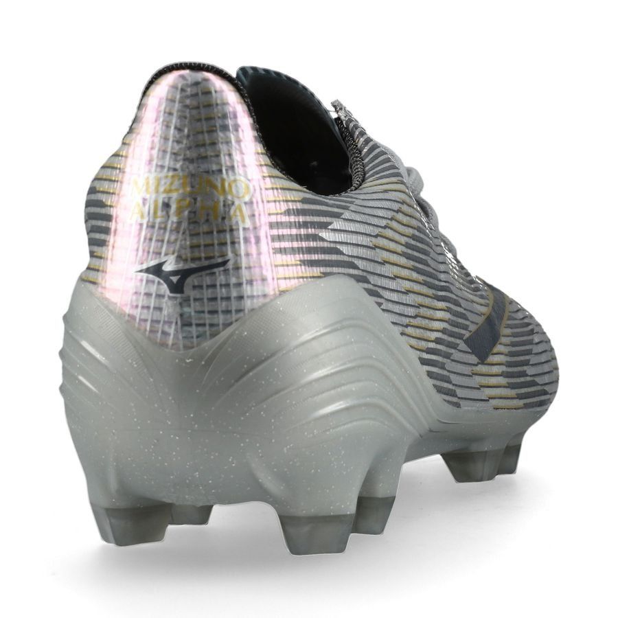 Mizuno Alpha II Elite FG/AG Platinum Silver - Argent/Doré