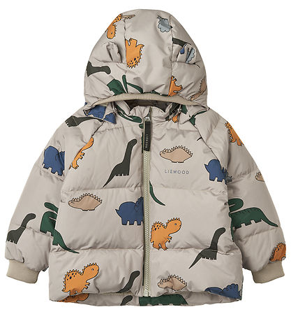 Liewood Daunenjacke - Pollen - Dinosaurs/Mist