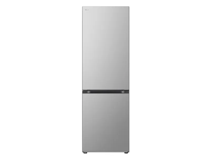 LG GBV7180CPY - Køleskab/fryser - bund-fryser - bredde: 59.5 cm - dybde: 67.5 cm - højde: 186 cm - 344 liter - Klasse C - prime-sølv