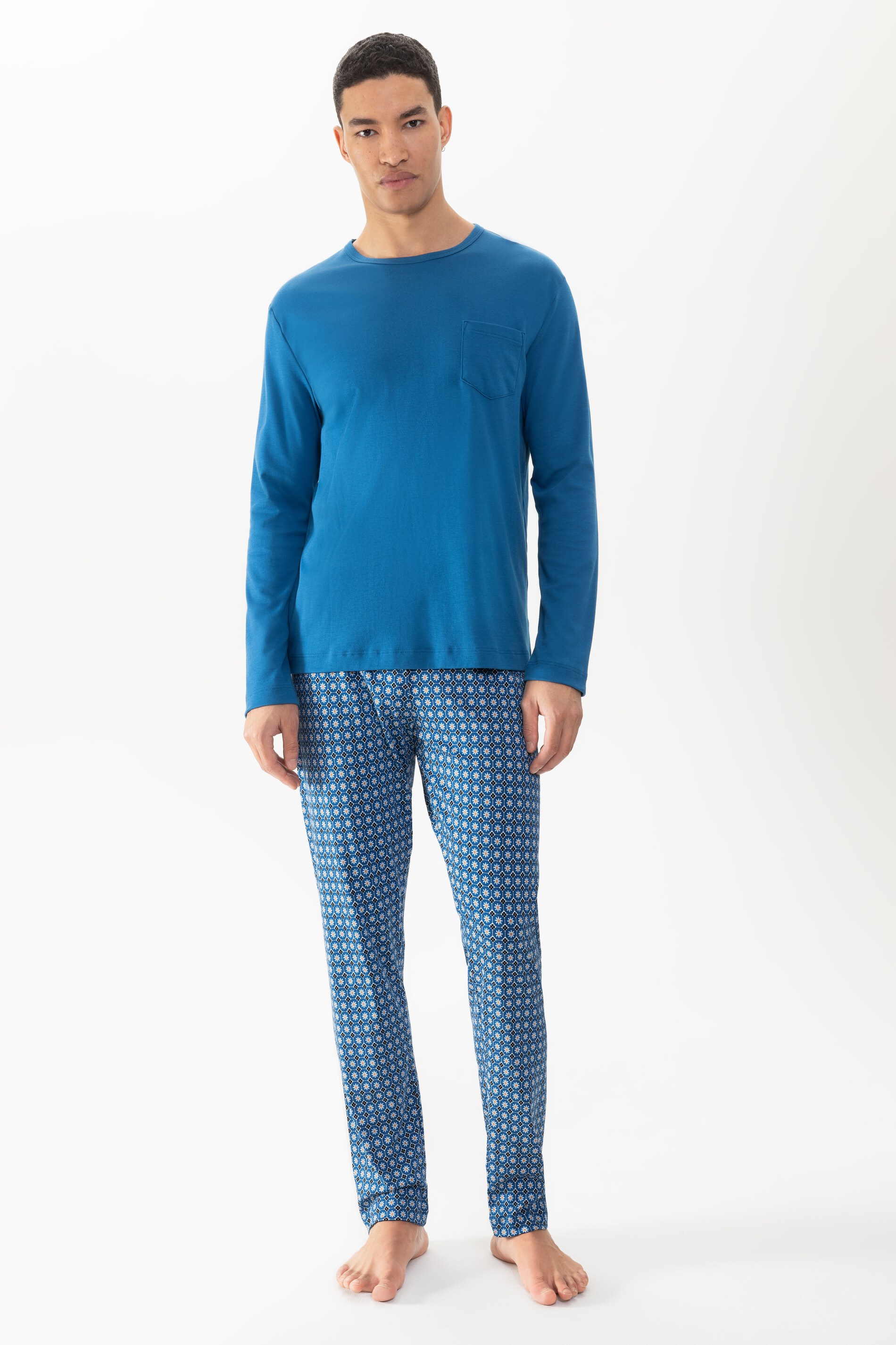 Anzug lang<br>Serie Blue Flower