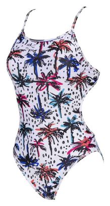 Maillot de bain Une-piece Arena Pandas Reversible Challenge Noir Multicouleur