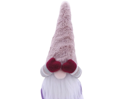 Kerstman Lafiora H 32cm roze