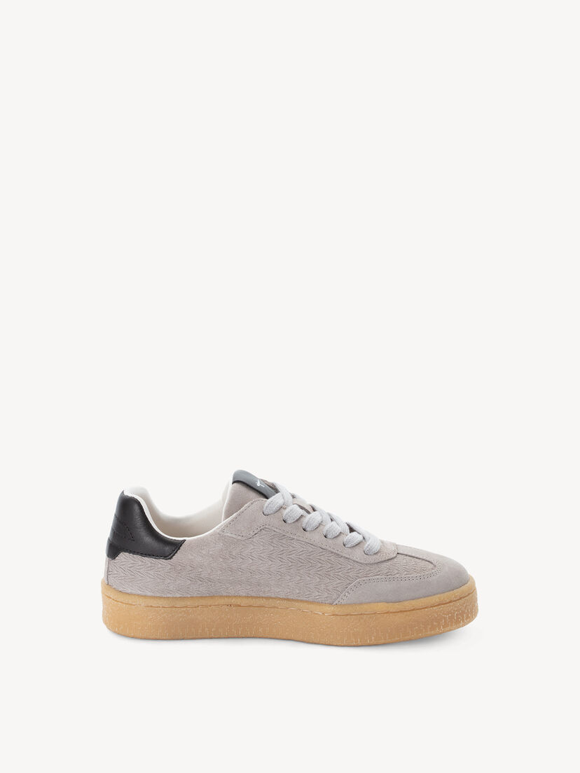 Leren Sneaker - grijs
