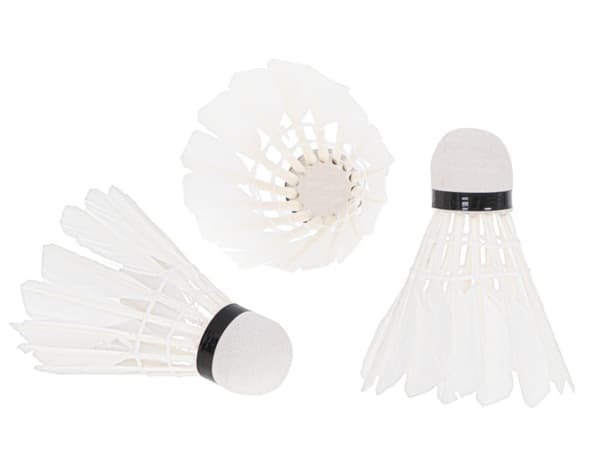 Badmintonbollar / Fjäderboll - 3 st