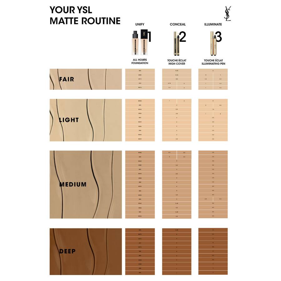 Yves Saint Laurent All Hours Foundation LC5 25ml