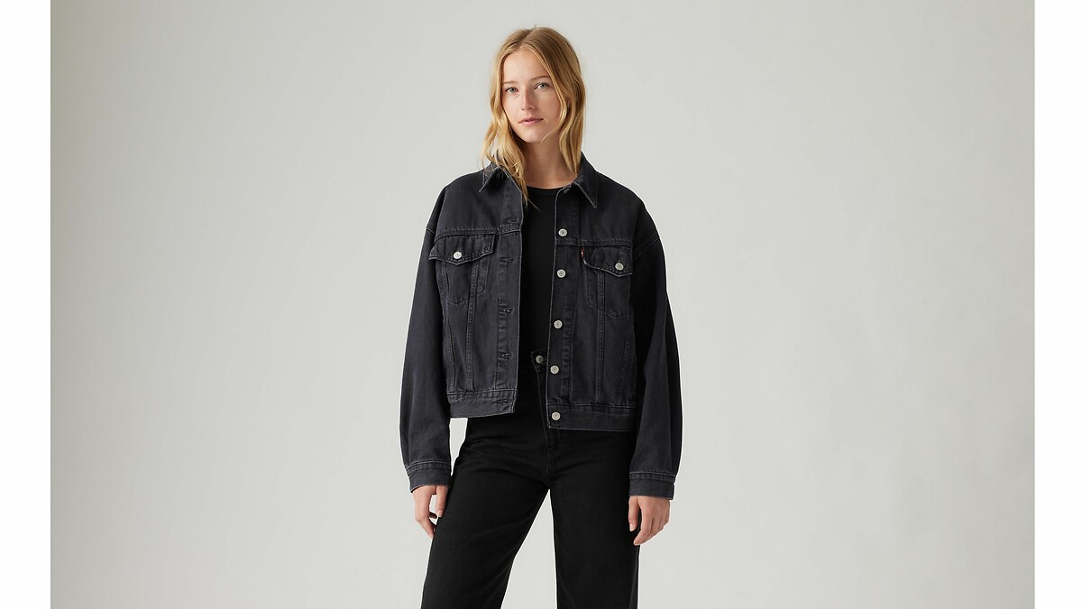 Colete Levi's anos 90 estilo caminhoneiro