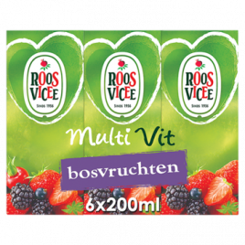 Roosvicee Multivit bosvruchten 6-pack