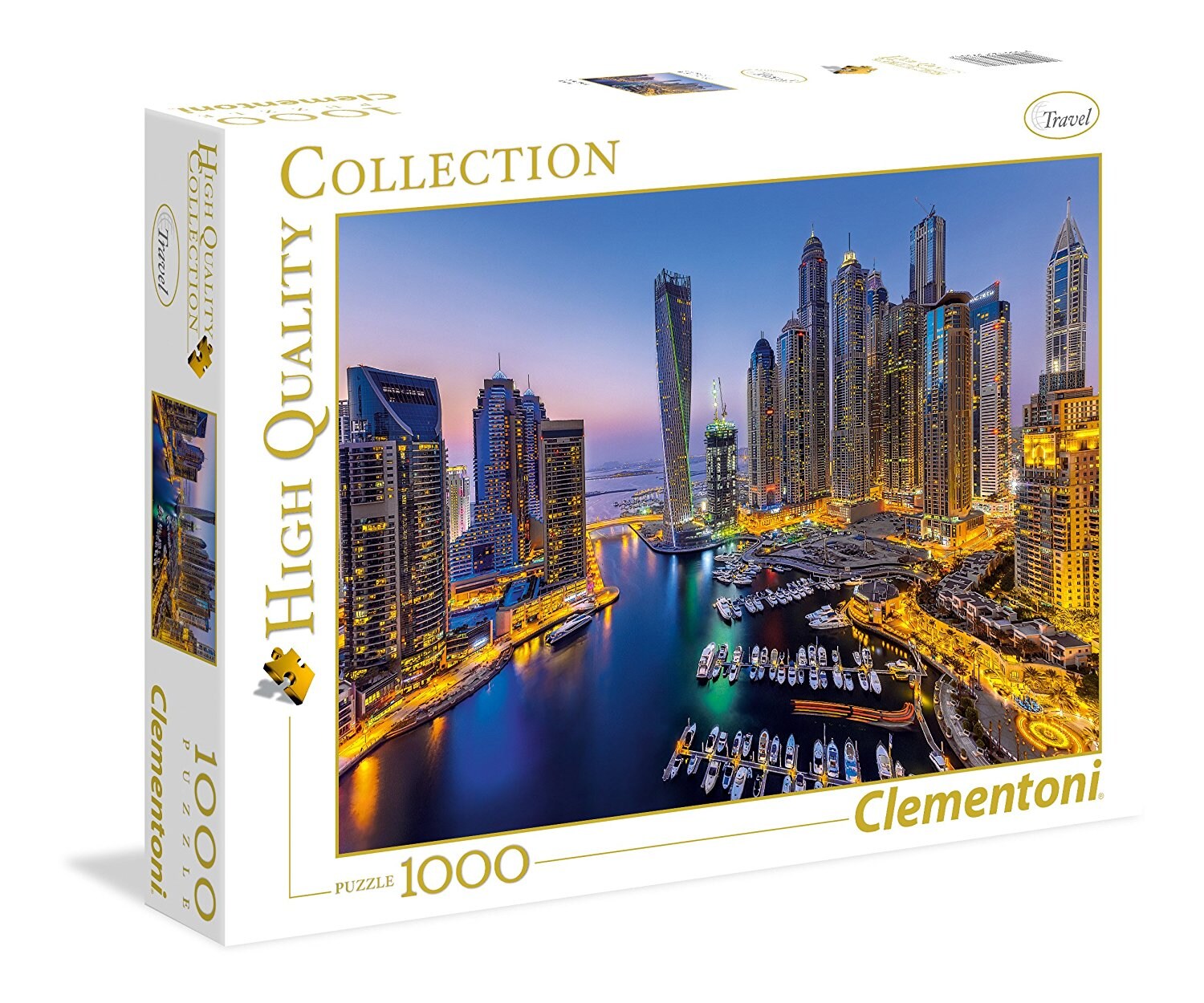 Monopoly - Dubai + Top Trumps & Puzzle (1000 Teile) Gesellschaftsspiel Bundle