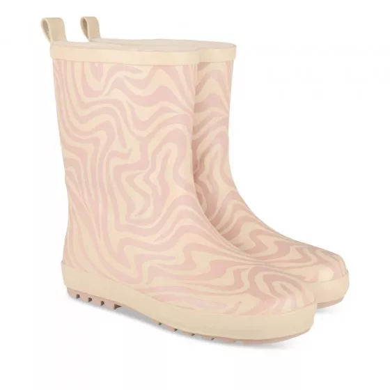 Bottes de pluie BEIGE LOVELY SKULL
