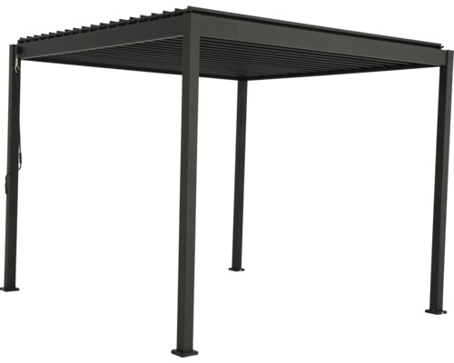 Pergola basis, paaldikte 8,8 x 8,8 cm, 300 x 360 cm, antraciet