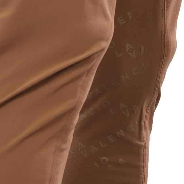 Paardrijbroek La Valencio LVWilliam Knie Grip Men Bruin