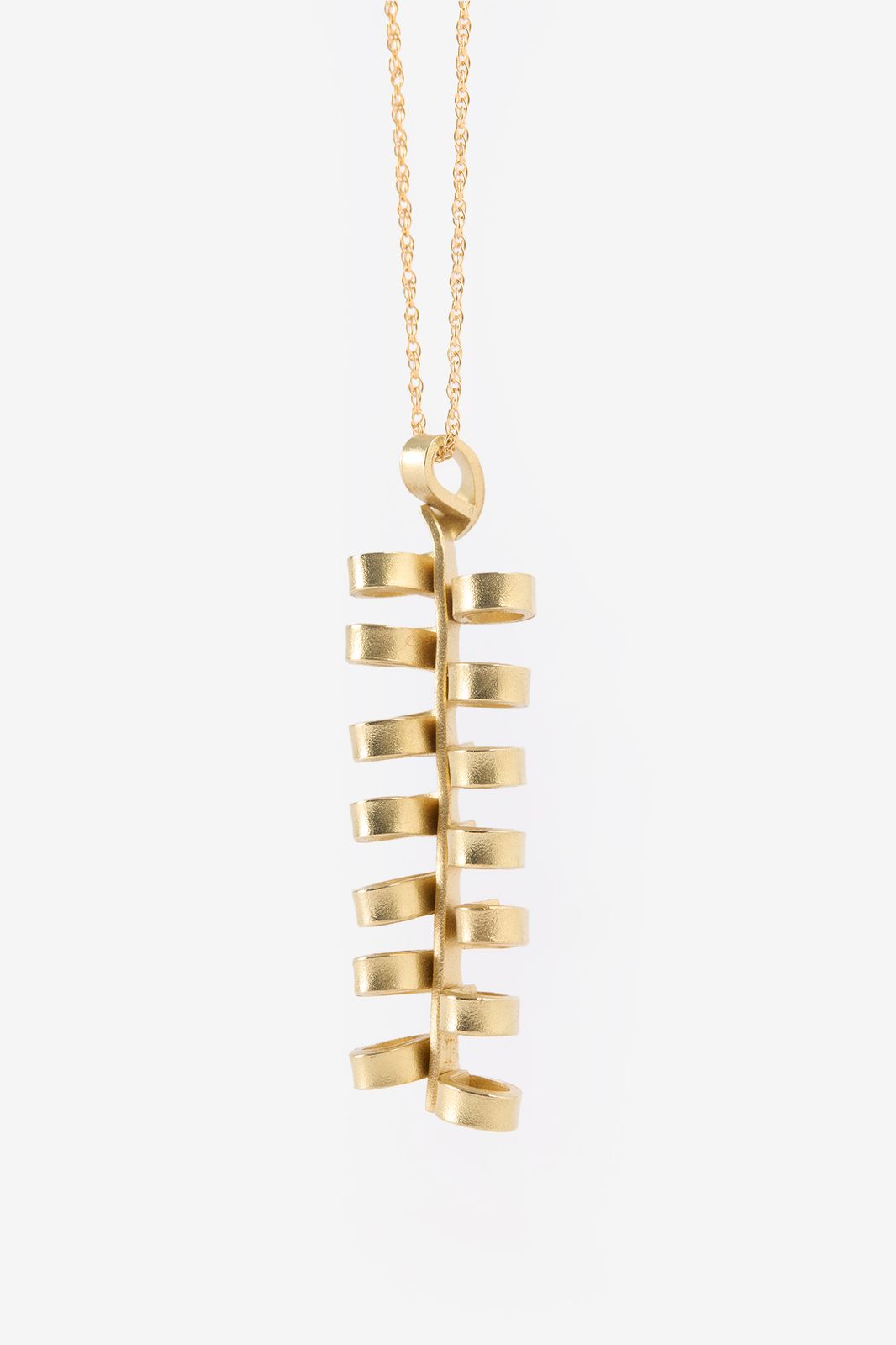 Gouden ketting met krul Sissy-Boy X TWEEK-EEK