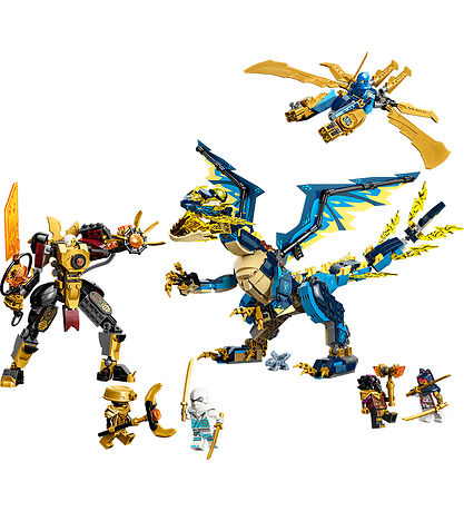 LEGO® Ninjago - Kaiserliches Mech-Duell gegen den Elementardrach