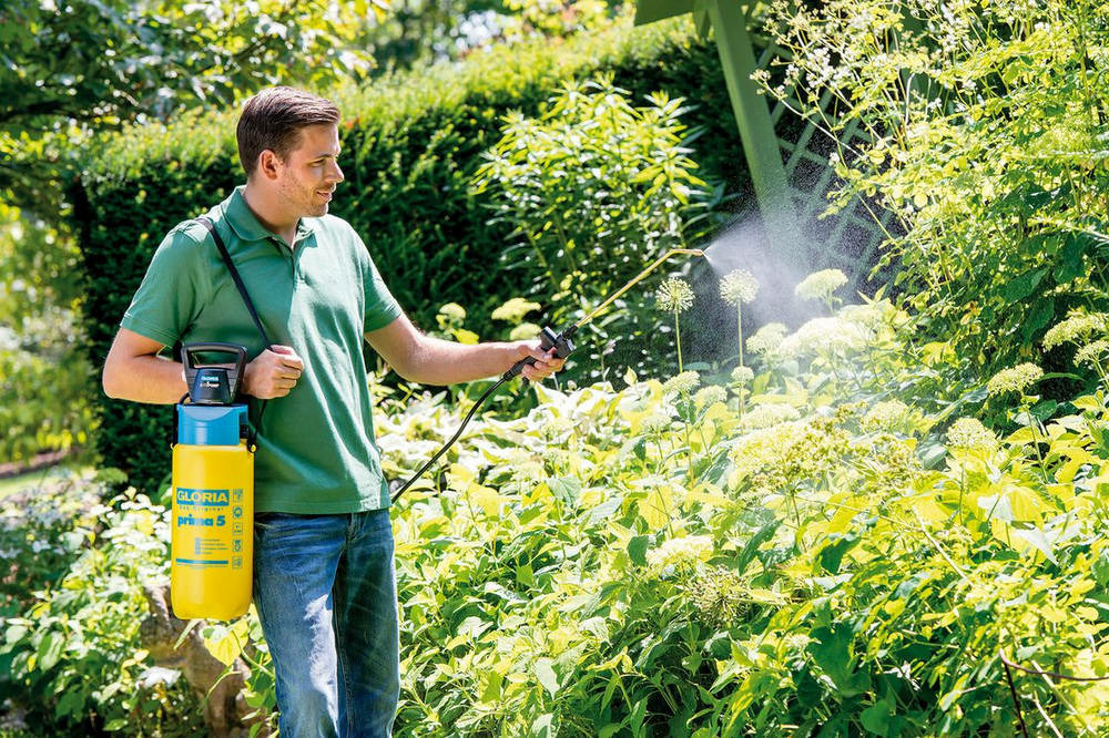 Pulvérisateur à pression avec pompe électrique intégrée - 5l