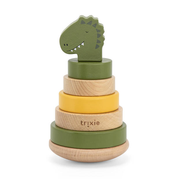 Tour à empiler en bois - Mr. Dino - TRIXIE
