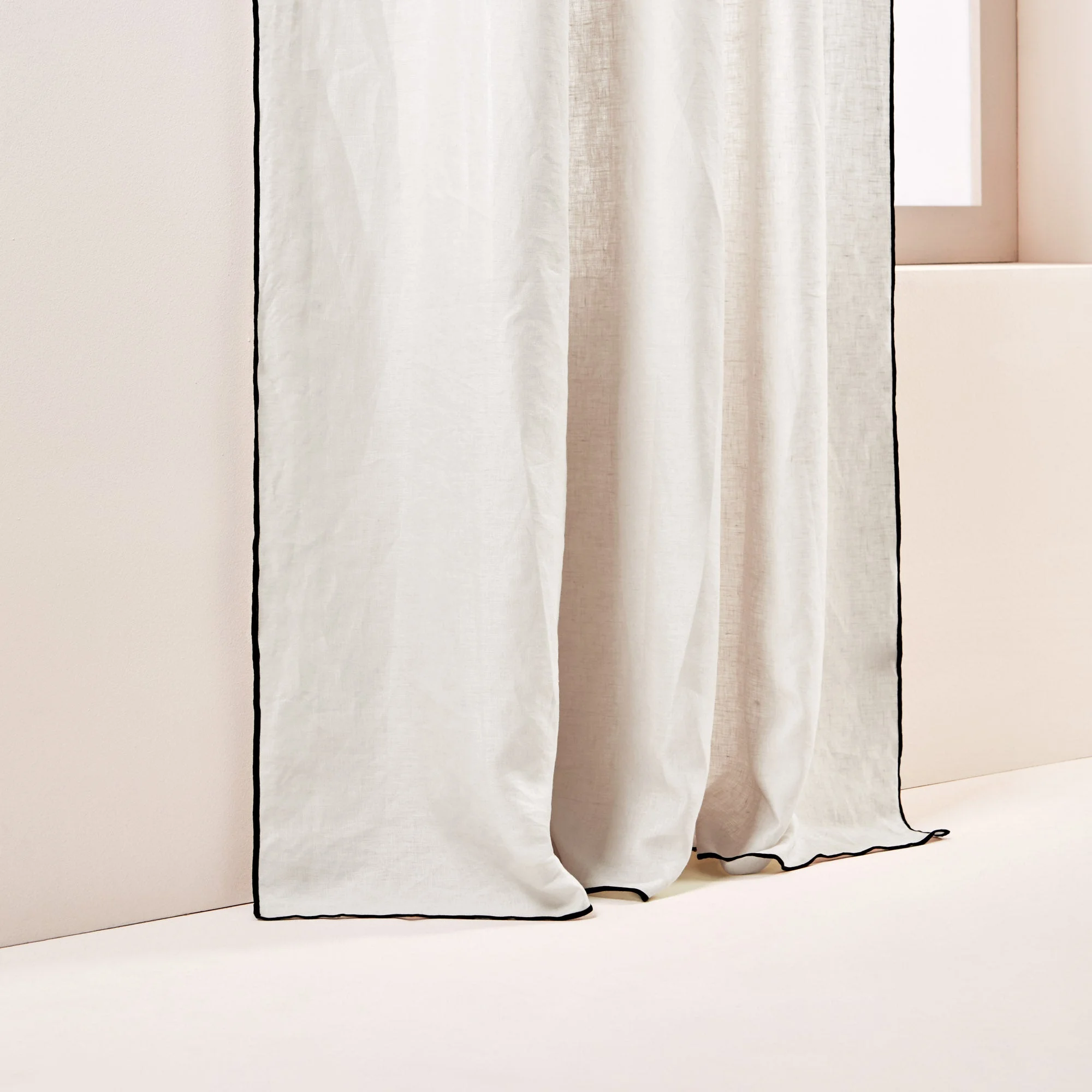CARLINA - Rideau panneau | Beige