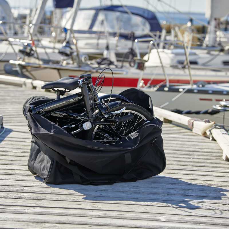 Transportveske, sammenleggbar sykkel