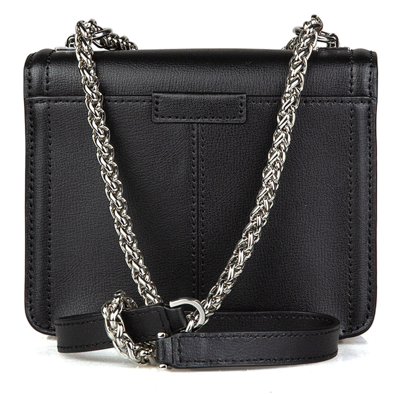 Michael Kors Petit sac bandoulière en Cuir Sonia  noir - 19x15x9 cm