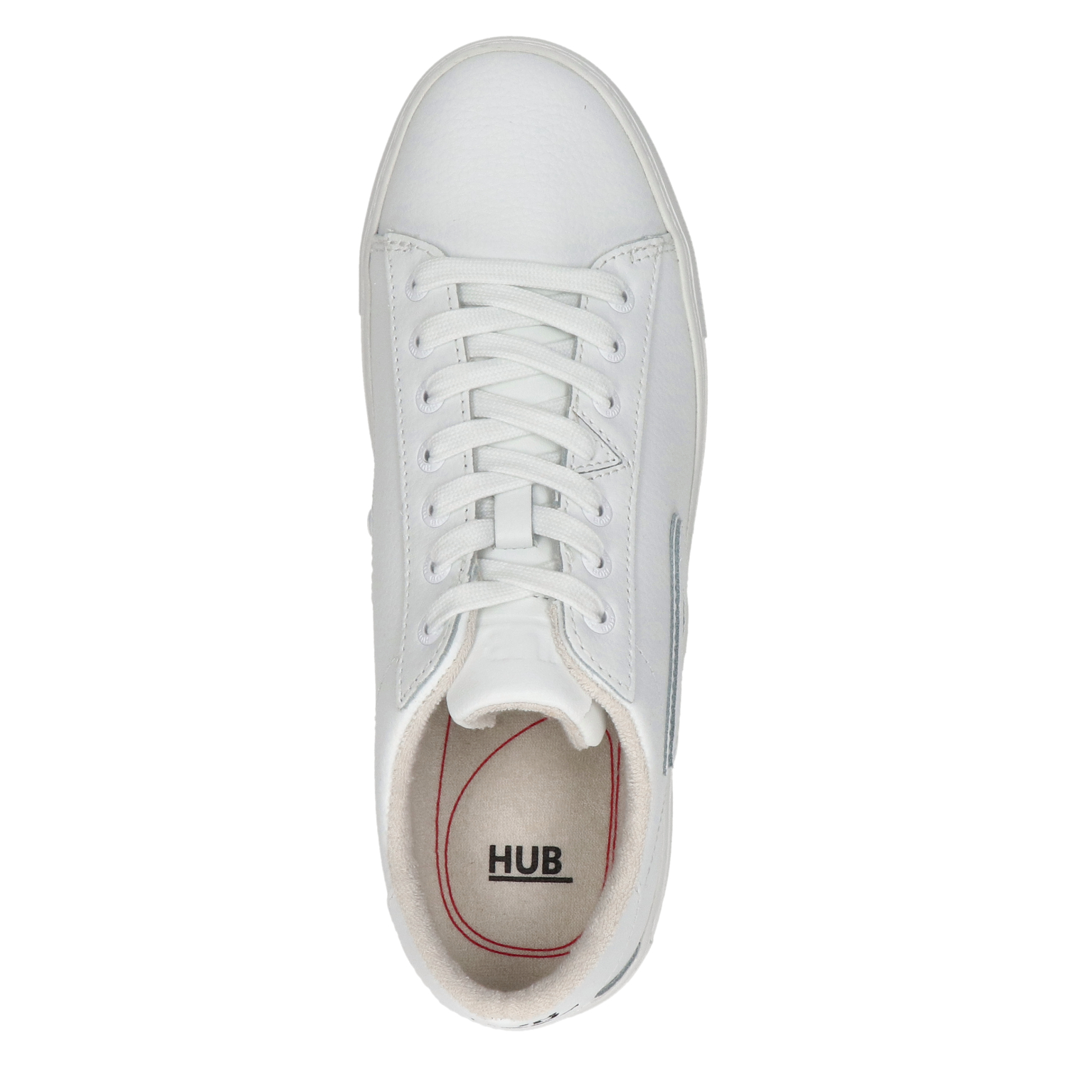 Hook heren sneaker Hub Gebroken wit