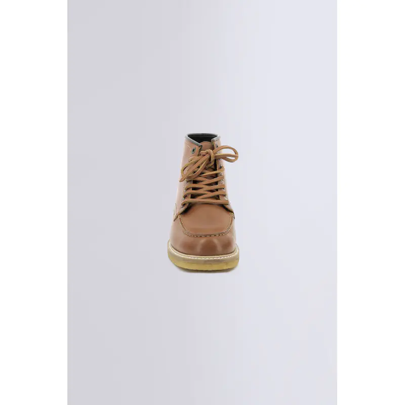 HORUZY MARRON BOTTINES Cuir  Homme