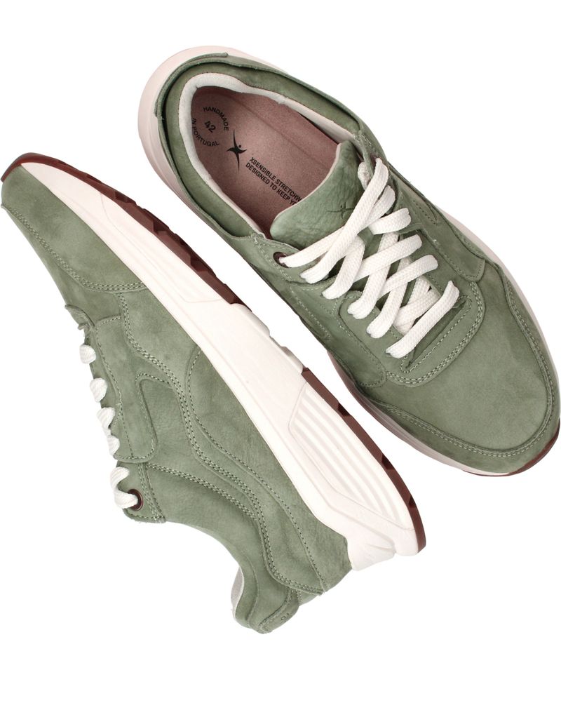 Xsensible Golden Gate Stretchwalker Sneakers Groen Heren