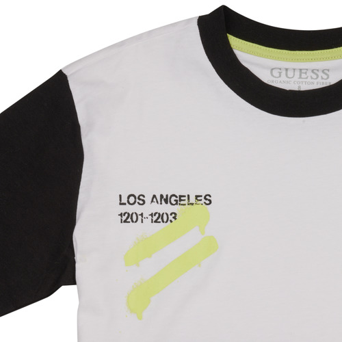 Guess - OVERSIZE SS T SHIRT - Blanc