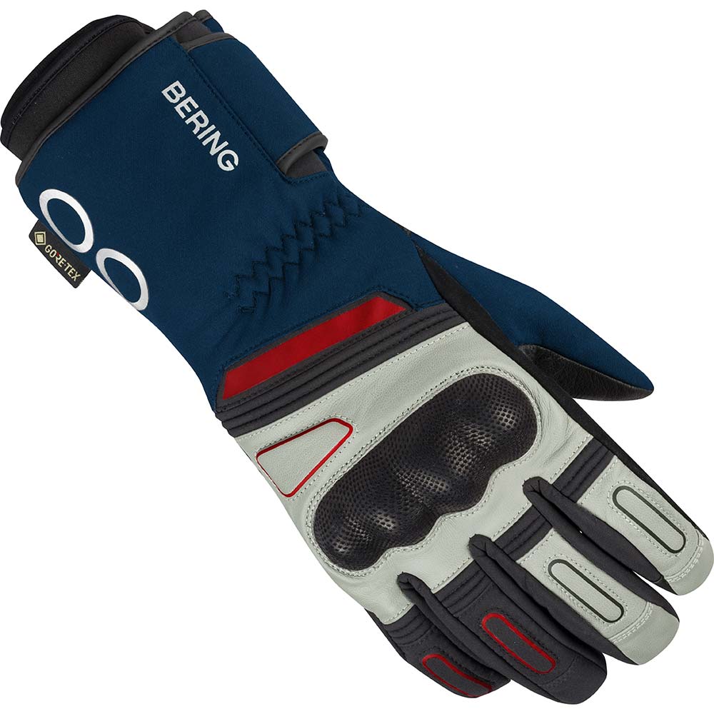 Bering - Gants Austral Gore-Tex® Navy / Gris / Rouge