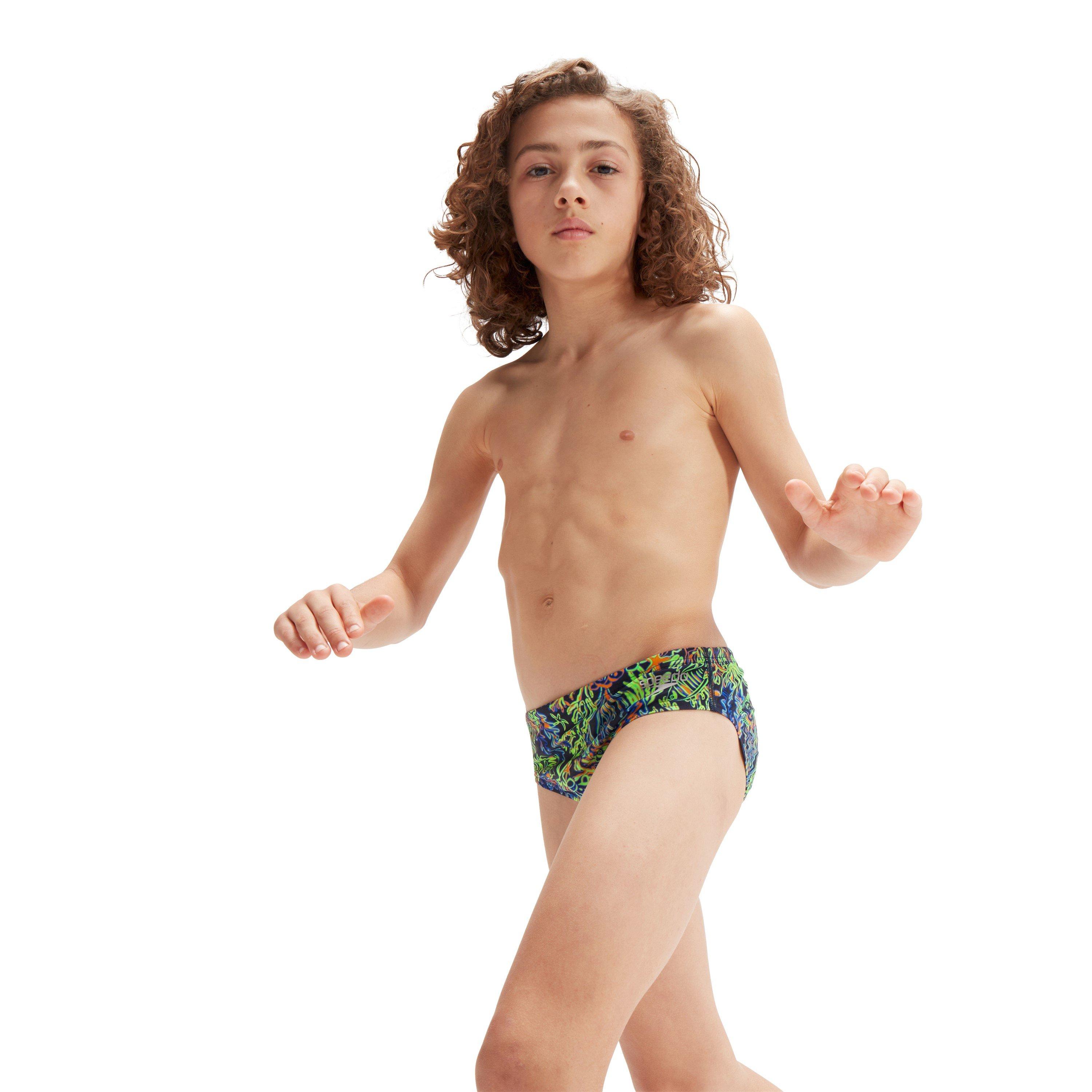 Speedo 6.5cm Allover Brief Juniors