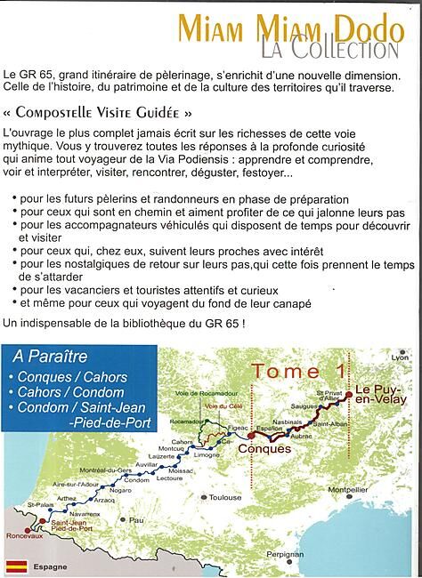 LE VIEUX CRAYON - COMPOSTELLE VISITE GUIDEE TOME 1